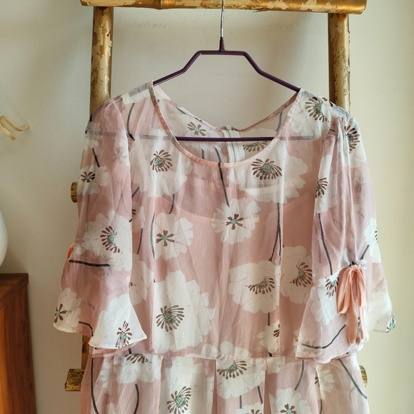 Elegant Floral Dress - Picture 3 of 14